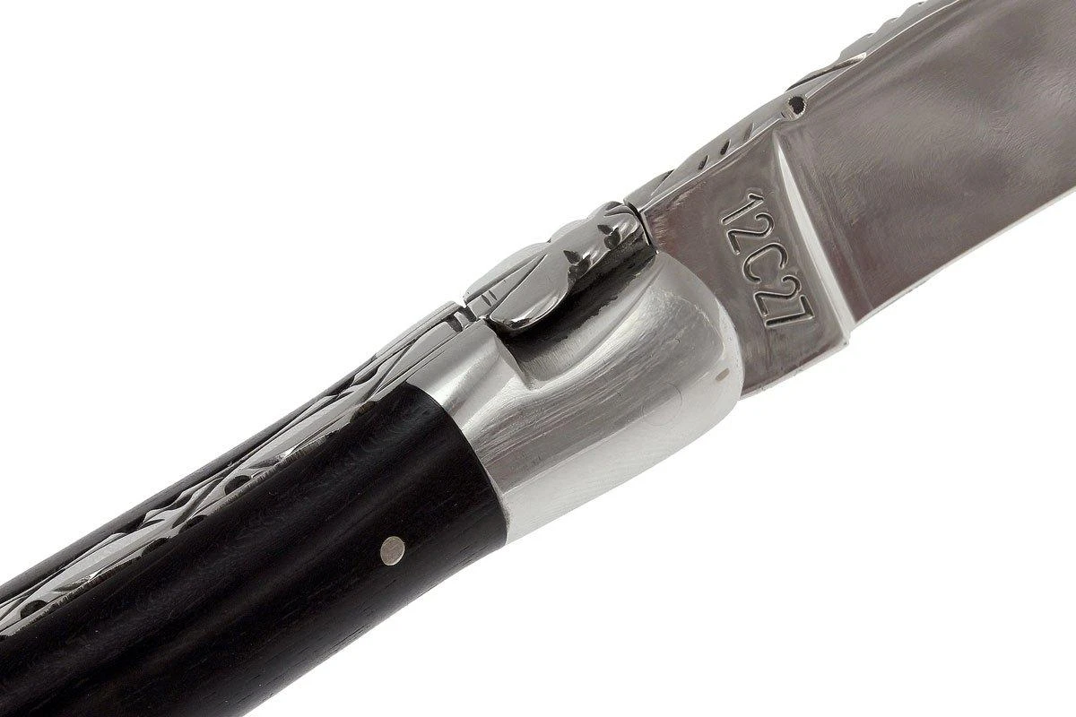 Laguiole En Aubrac HP 12cm De Madera De ébano Limado A Mano L0212EBH-FSI1 - Imagen 4