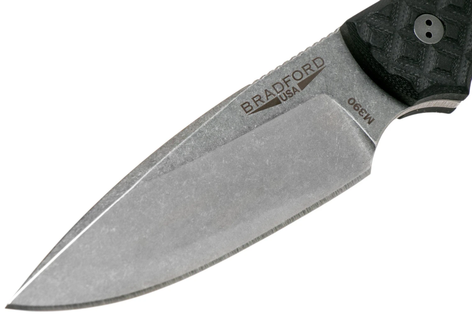 Bradford Guardian 3, Black G10 Guardian 3 M390, False Edge, Sabre Stonewashed 3FE-001-M390 - Imagen 3