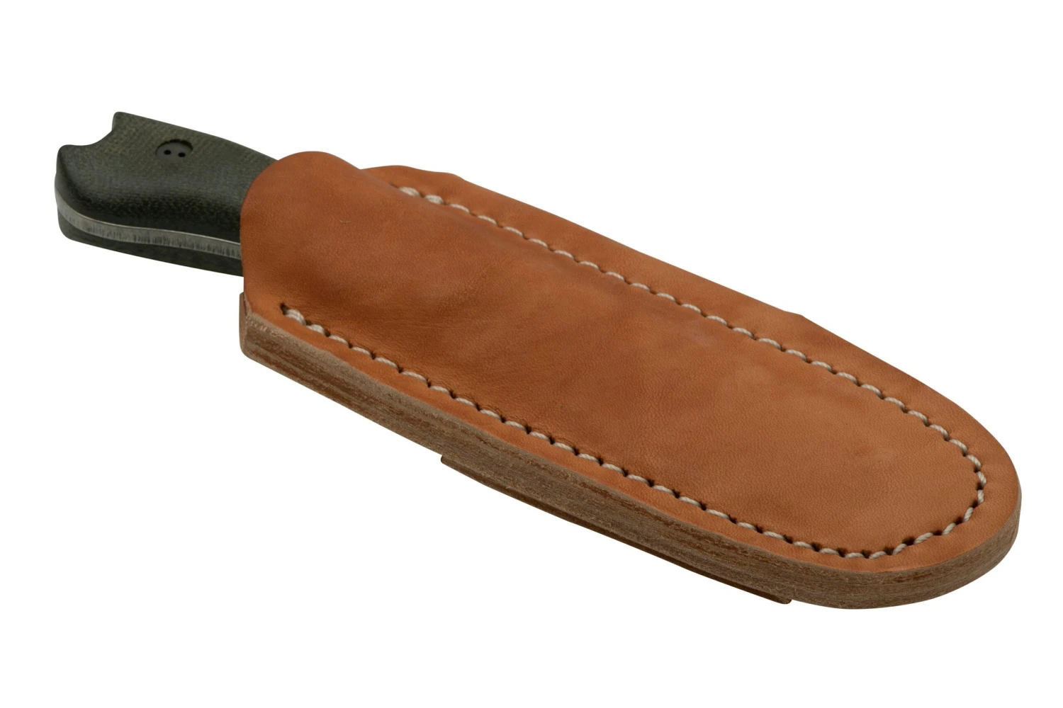 Bradford Knives Guardian 3, 3S-102-MC, 3D OD Green Micarta, CPM-Magnacut, Sabre Grind, Stonewash Finish, Cuchillo Fijo - Imagen 6