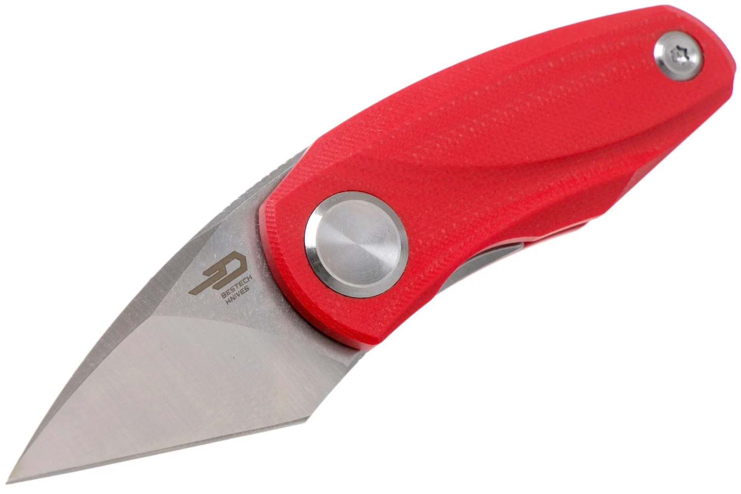 Bestech Tulip Red G10 BG38B Navaja, Diseño Ostap Hel - Imagen 3