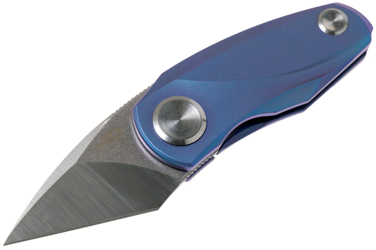 Bestech Tulip Frame Lock Blue BT1913B Navaja, Ostap Hel Design - Imagen 3