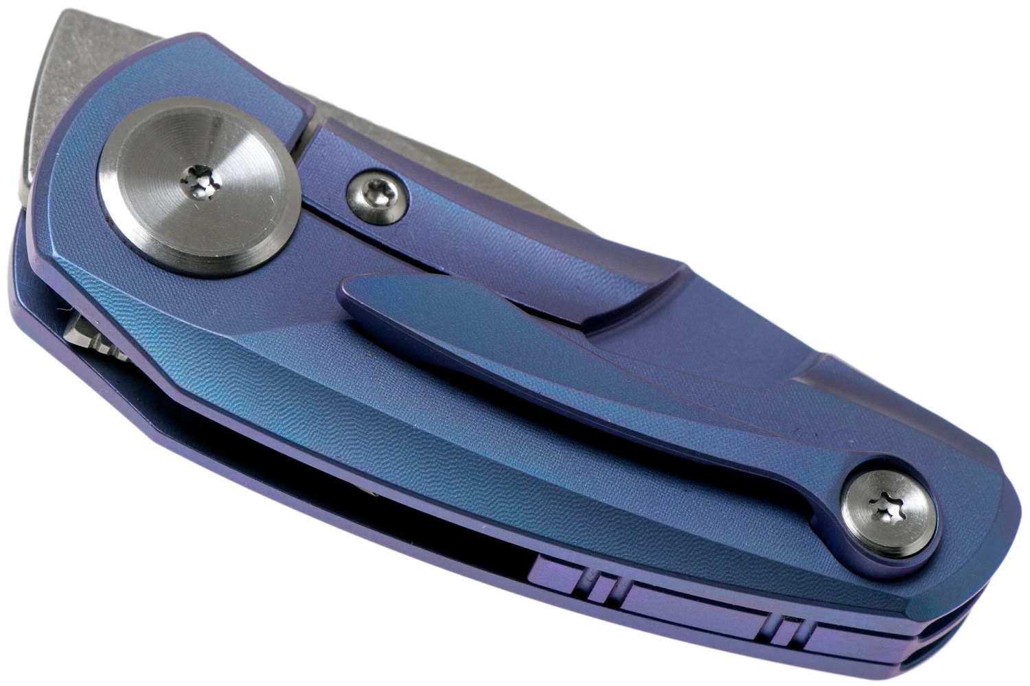Bestech Tulip Frame Lock Blue BT1913B Navaja, Ostap Hel Design - Imagen 4