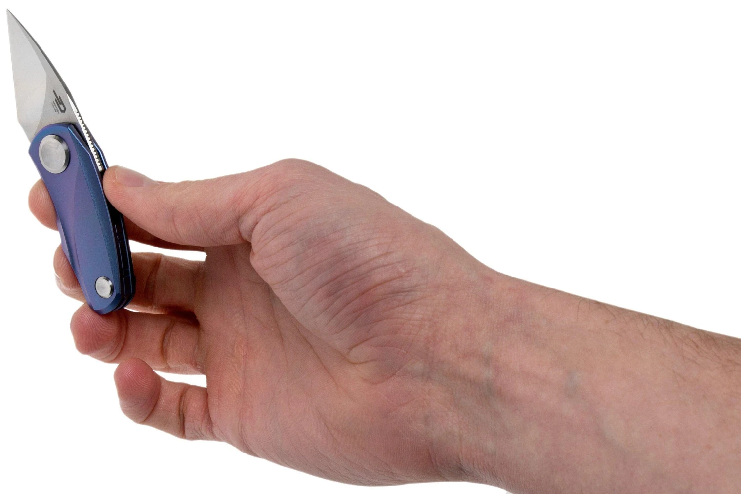 Bestech Tulip Frame Lock Blue BT1913B Navaja, Ostap Hel Design - Imagen 7