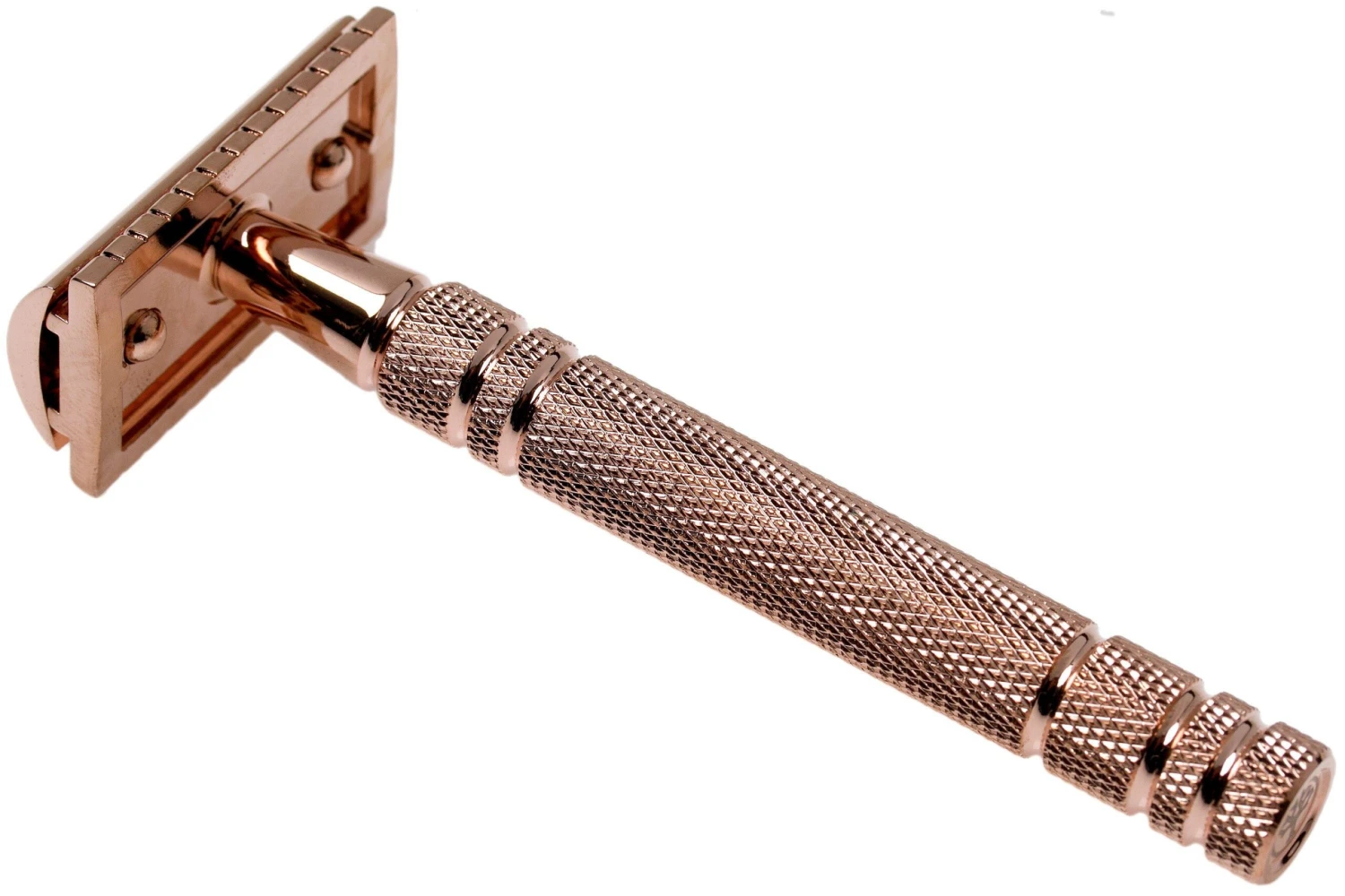 Böker Safety Razor Boraso Rose Gold 04BO222 Maquinilla De Afeitar Clásica, Oro Rosa - Imagen 2