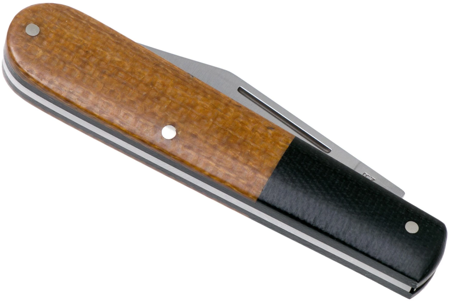 Böker Barlow Integral Brown Burlap Micarta 110943 Navaja - Imagen 4