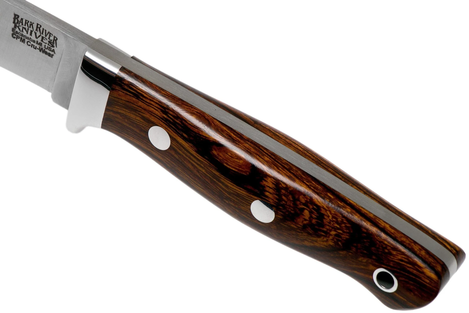 Bark River Mountaineer II CPM Cru-Wear, Desert Ironwood, Cuchillo De Exterior - Imagen 5