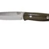 Bark River Bushcrafter 2 CPM 3V Green Canvas Micarta