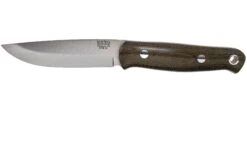 Bark River Bushcrafter 2 CPM 3V Green Canvas Micarta