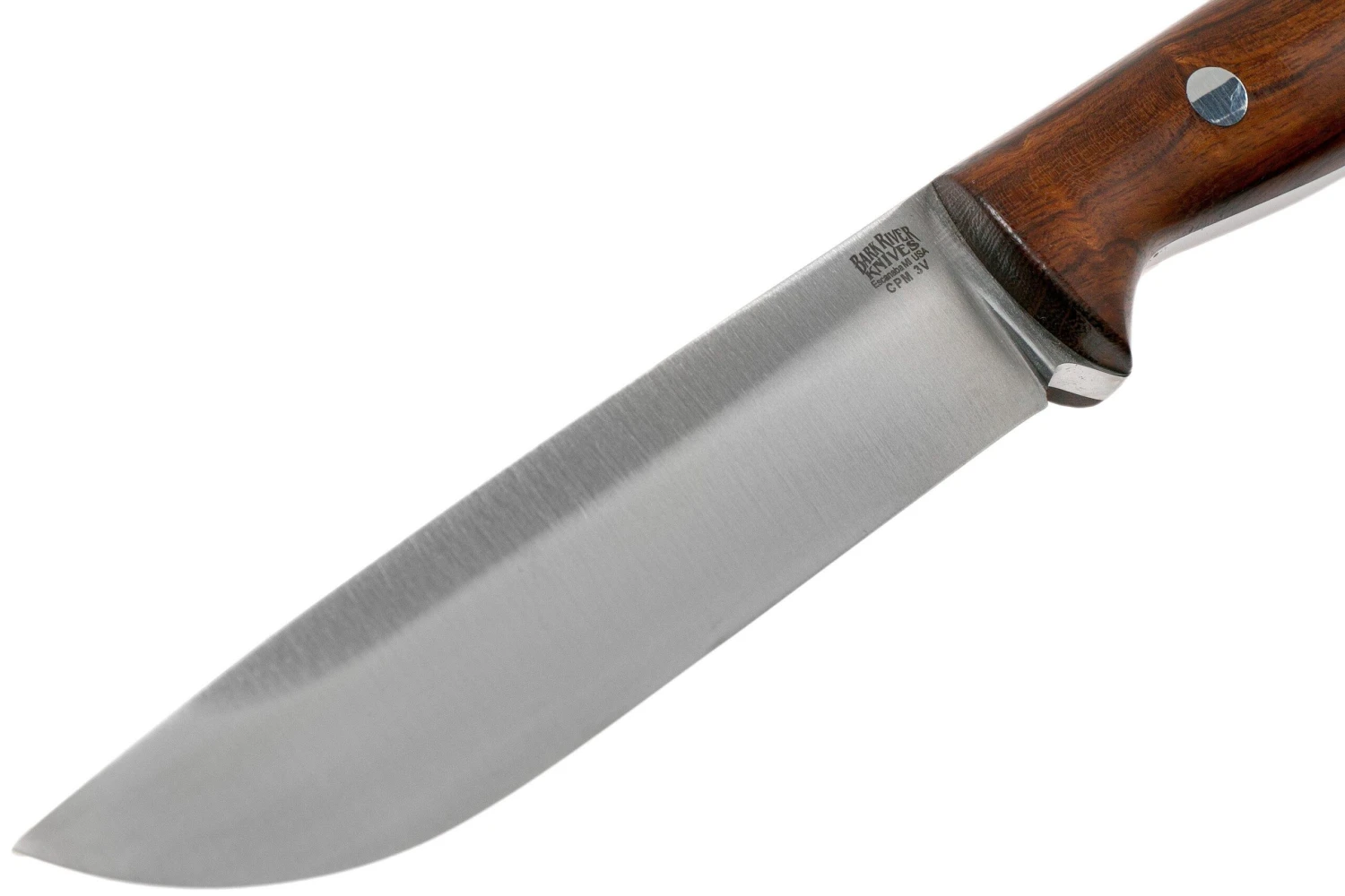 Bark River Bravo 1.5 Rampless CPM 3V Field Knife, Desert Ironwood - Imagen 3