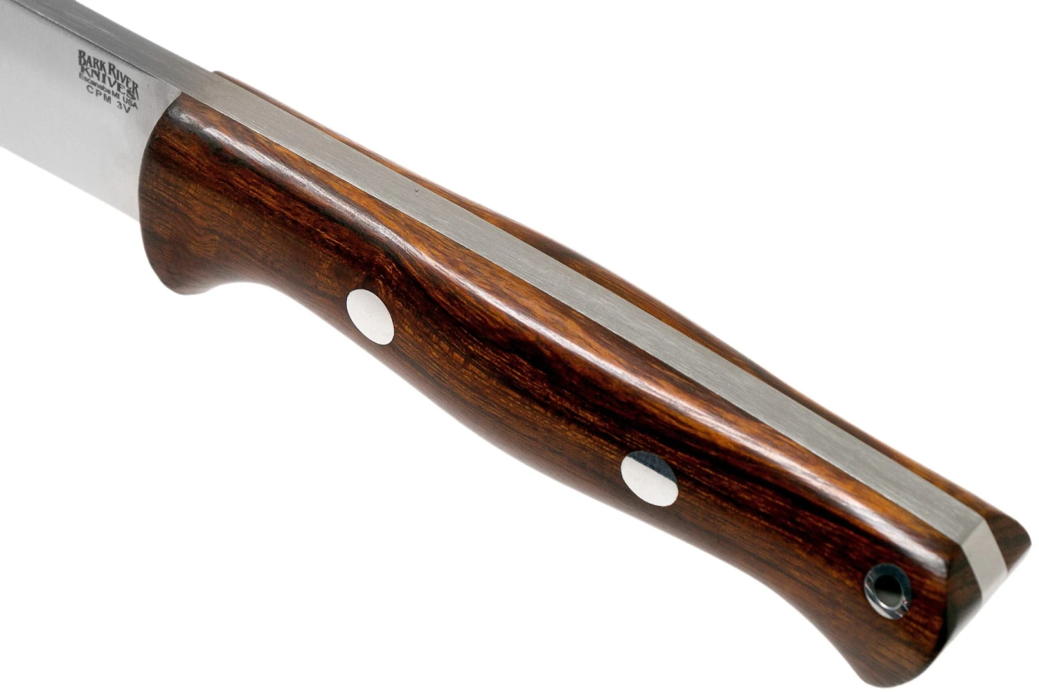 Bark River Bravo 1.5 Rampless CPM 3V Field Knife, Desert Ironwood - Imagen 5