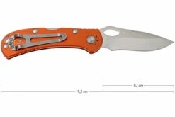 Buck 722 Spitfire 0722ORS1-B Plain Edge, Naranja