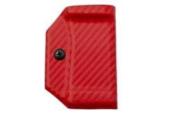 Clip And Carry Kydex Sheath Victorinox Spirit, Carbon Fiber Red VSPIRIT-CF-RED Funda De Cinturón