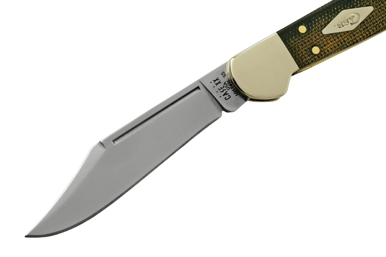 Case Mini CopperLock 23475 Green And Black Micarta, Navaja - Imagen 3