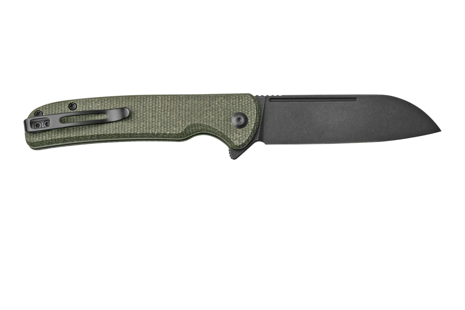Civivi Chevalier C20022-2 Blackwashed, Dark Green Micarta Navaja - Imagen 2