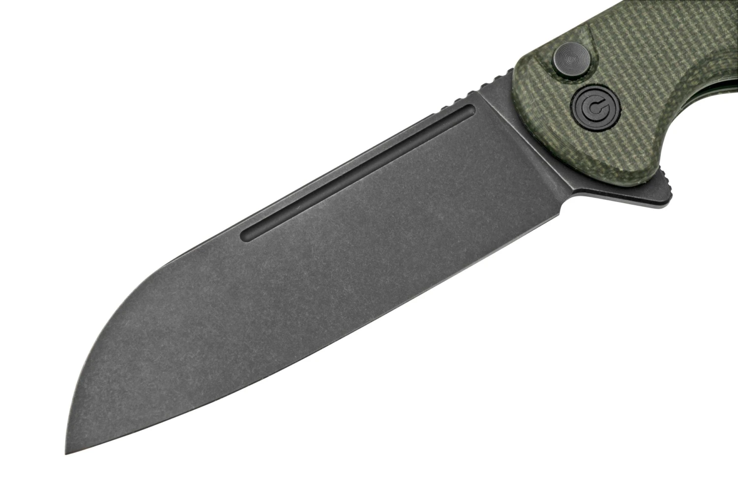 Civivi Chevalier C20022-2 Blackwashed, Dark Green Micarta Navaja - Imagen 3