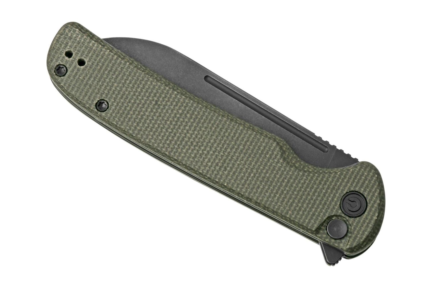 Civivi Chevalier C20022-2 Blackwashed, Dark Green Micarta Navaja - Imagen 6