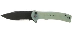 Civivi Cogent C20038E-3 Blackwashed Serrated Edge, Natural G10 Navaja
