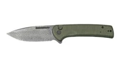 Civivi Conspirator C21006-DS1 Green Micarta, Damascus Navaja