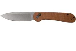 Civivi Elementum Button Lock C2103D Stonewashed, Brown Micarta Navaja