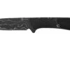 Civivi Mini Elementum Fixed Blade C23010-DS1 Dark Green Canvas Micarta, Damascus Cuchillo De Cuello