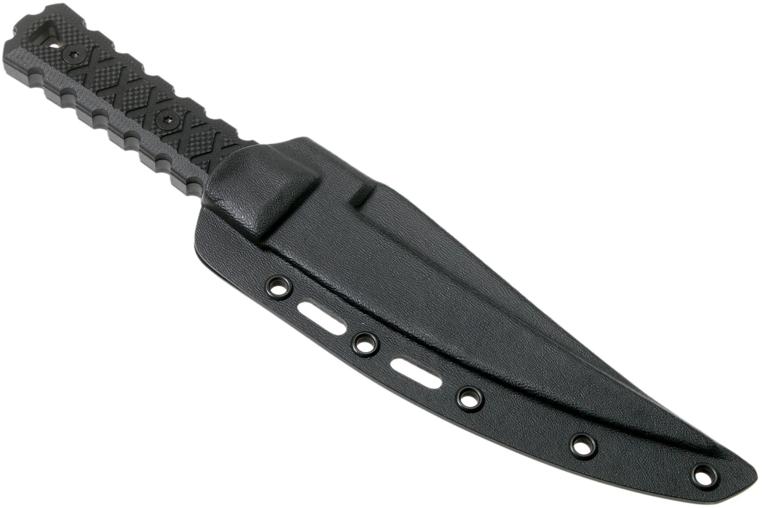 CRKT HZ6 Black 2927 Cuchillo Fijo, James Williams Design - Imagen 6