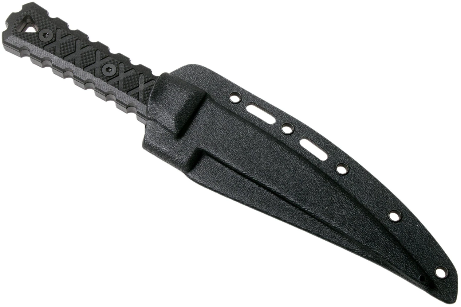 CRKT HZ6 Black 2927 Cuchillo Fijo, James Williams Design - Imagen 7