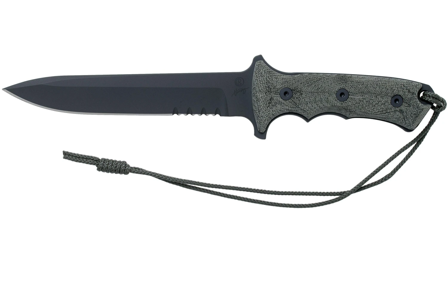Chris Reeve Green Beret 7 Inch GB7-1001 Cuchillo De Supervivencia, Dentado