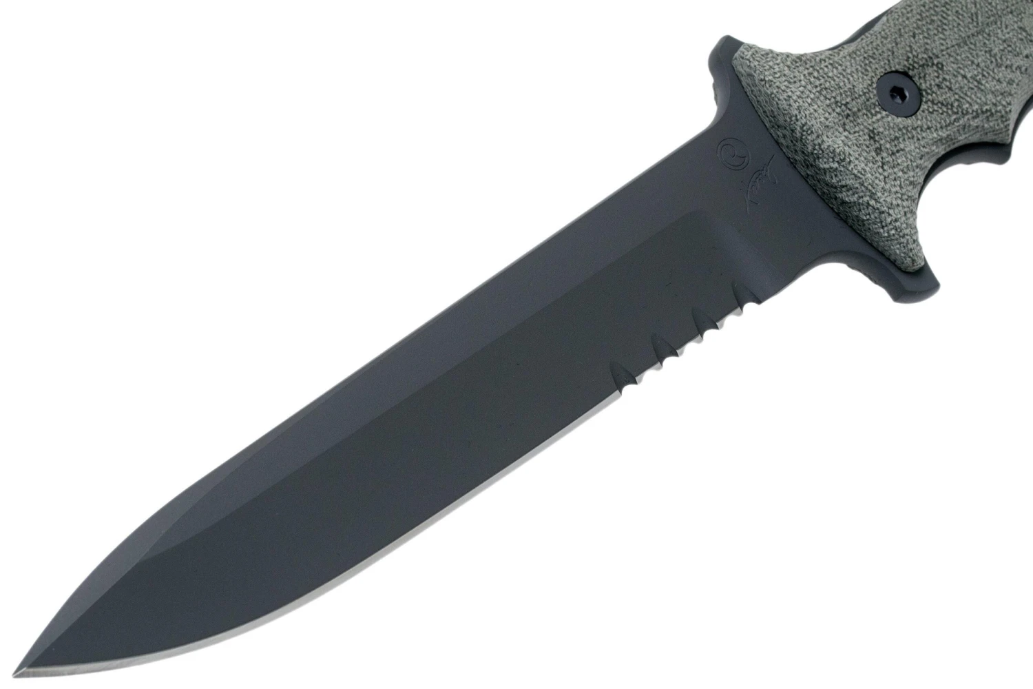 Chris Reeve Green Beret 7 Inch GB7-1001 Cuchillo De Supervivencia, Dentado - Imagen 3