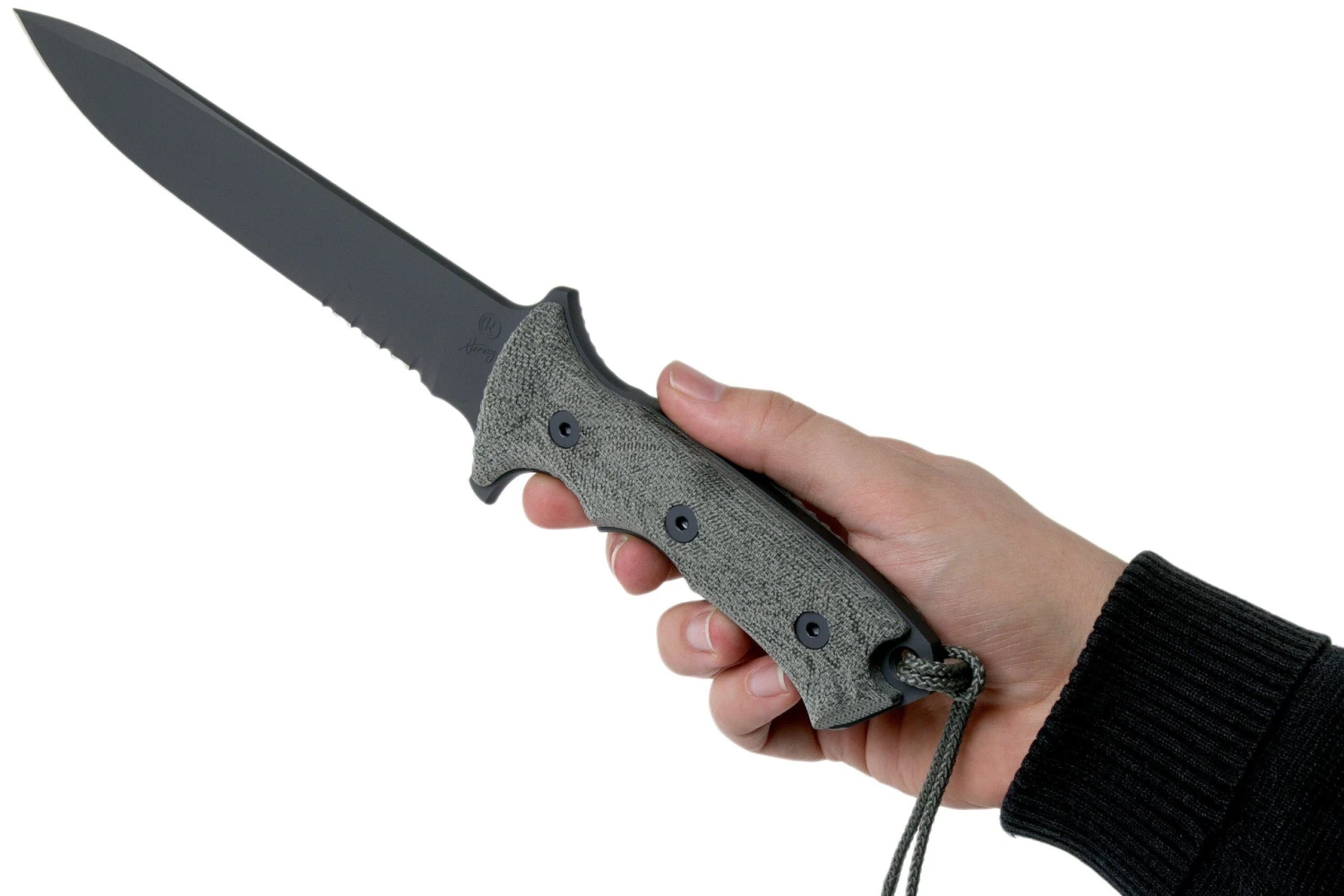 Chris Reeve Green Beret 7 Inch GB7-1001 Cuchillo De Supervivencia, Dentado - Imagen 6