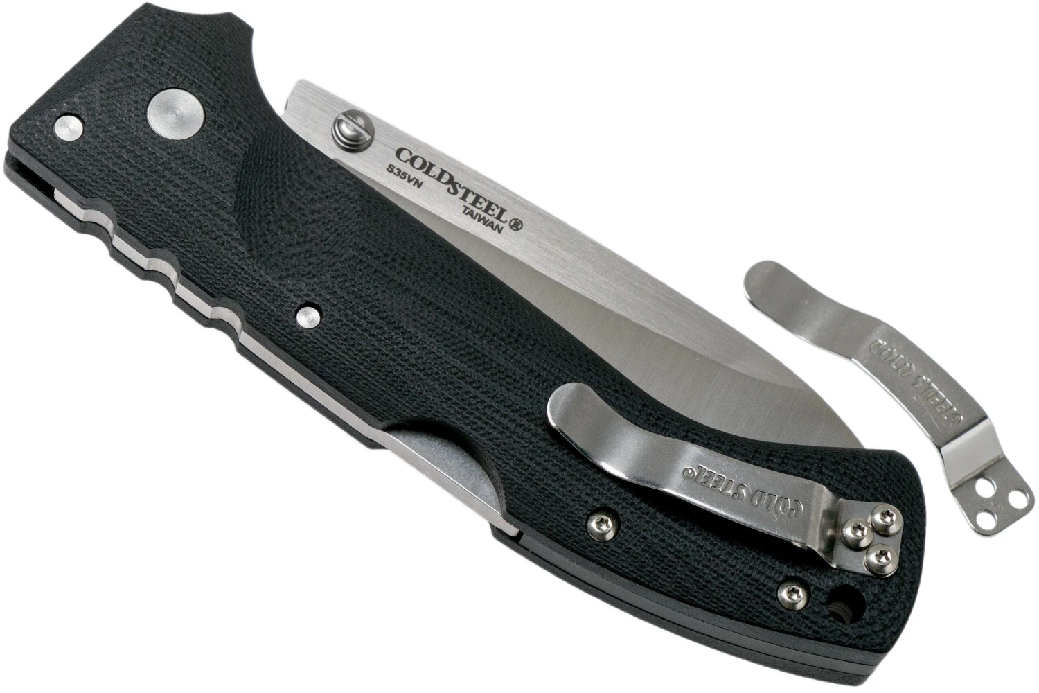 Cold Steel Ultimate Hunter 30U S35VN Black Plain Edge Navaja - Imagen 4