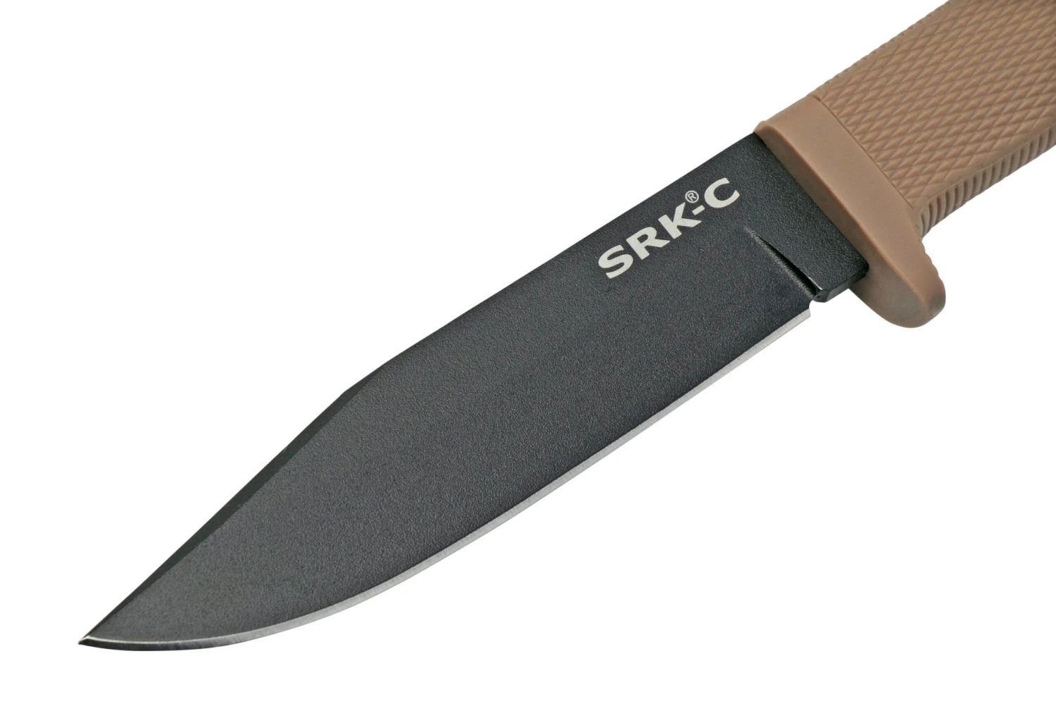 Cold Steel SRK Compact 49LCKDDTBK Desert Tan, Cuchillo De Supervivencia - Imagen 3