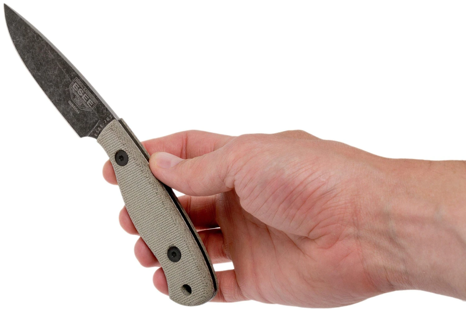 ESEE JG3 Camp-Lore Cuchillo Bushcraft, James Gibson Design - Imagen 6