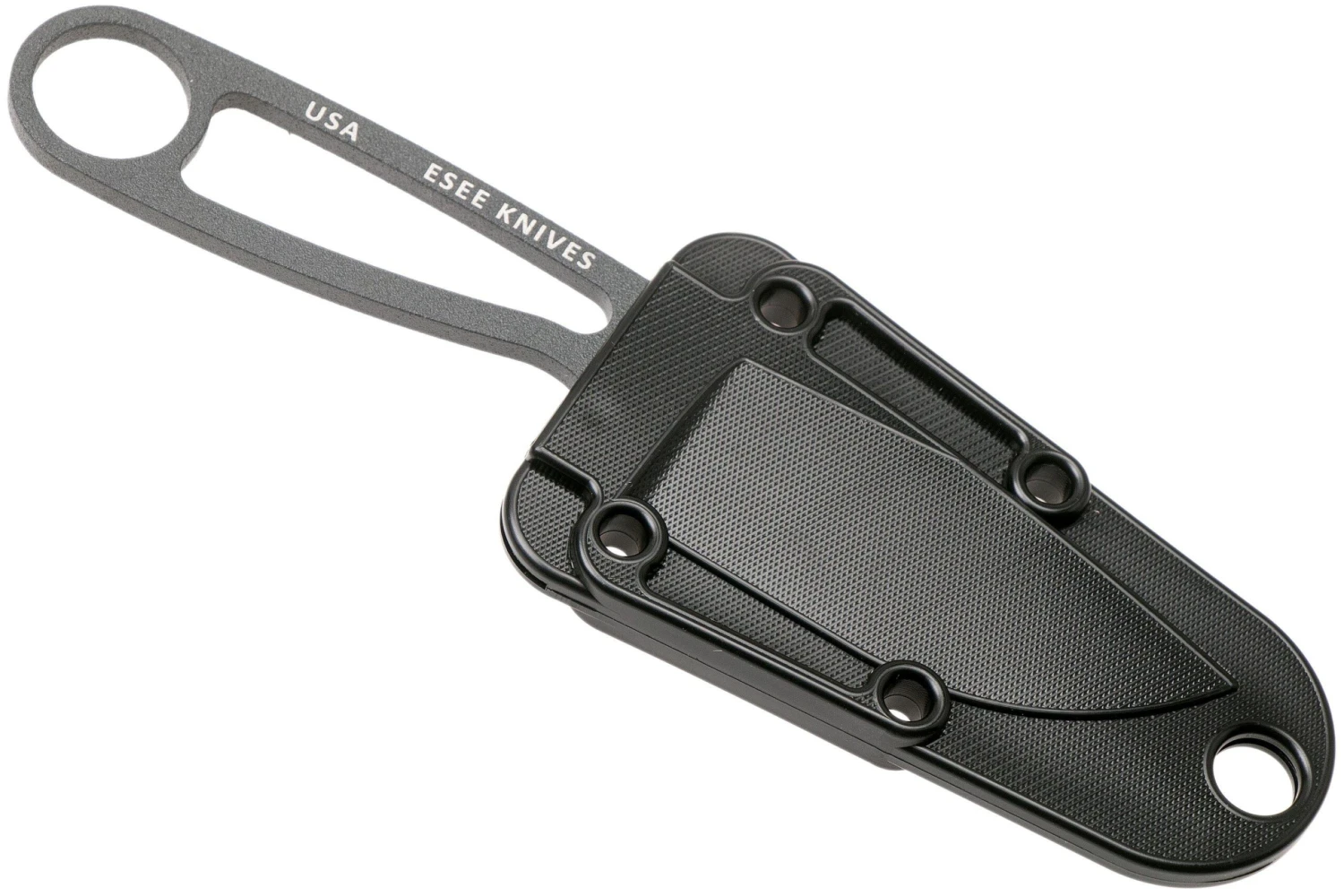 ESEE Izula Tactical Gunsmoke IZULA-TGK, Kit De Supervivencia Con Funda Y Yesquero - Imagen 5
