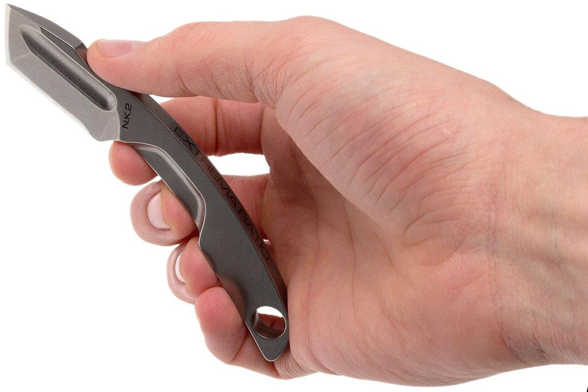 Extrema Ratio N.K.2 Cuchillo De Cuello, Stonewashed - Imagen 5
