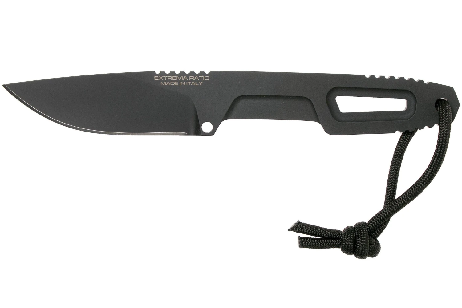 Extrema Ratio Satre, Black 04.1000.0222/BLK Cuchillo De Cuello