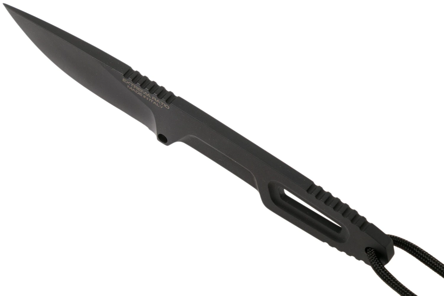 Extrema Ratio Satre, Black 04.1000.0222/BLK Cuchillo De Cuello - Imagen 5