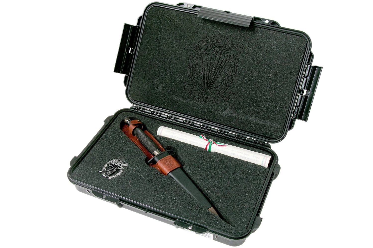 Extrema Ratio Herring, Black 04.1000.0319/BL/OR/A Cuchillo Daga - Imagen 8