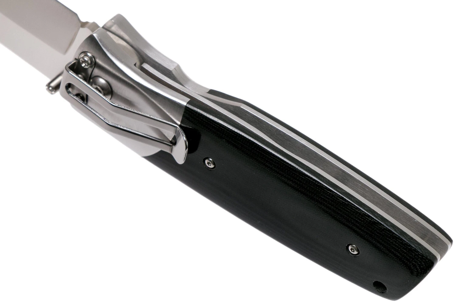 Fällkniven PXL Black Micarta PXLbm Elmax, Convex Navaja - Imagen 6