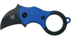 Fox Mini-KA FX-535BLB Blue & Black, Navaja Llavero Karambit