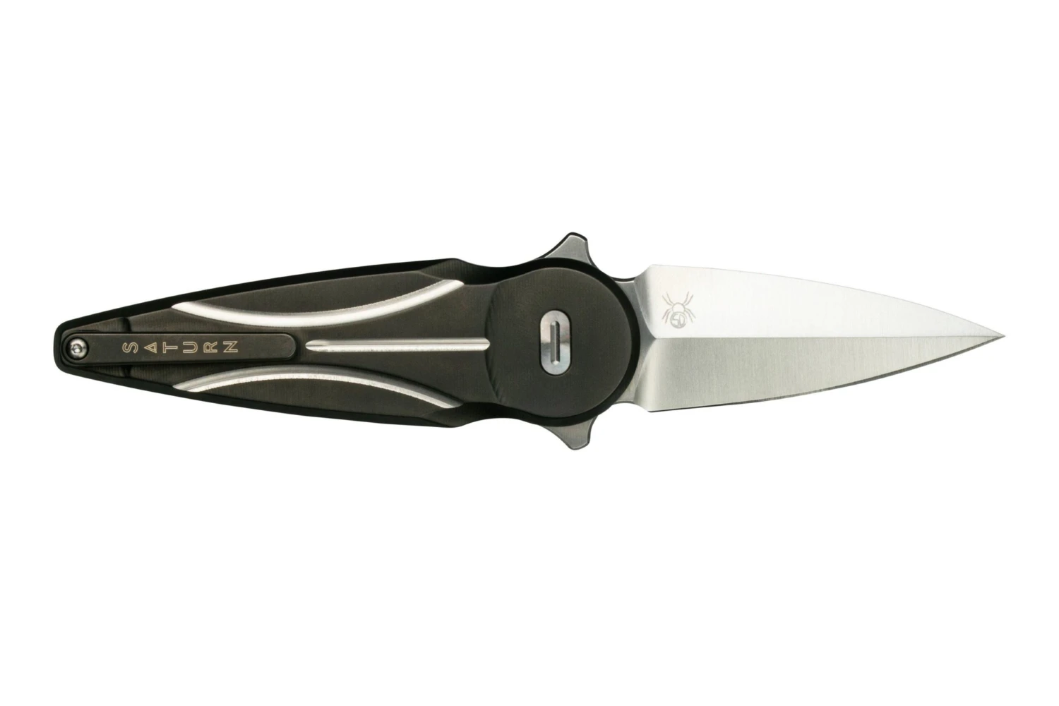 Fox Knives Saturn Satin, Titanium PVD FX-551 Ti, Navaja - Imagen 2