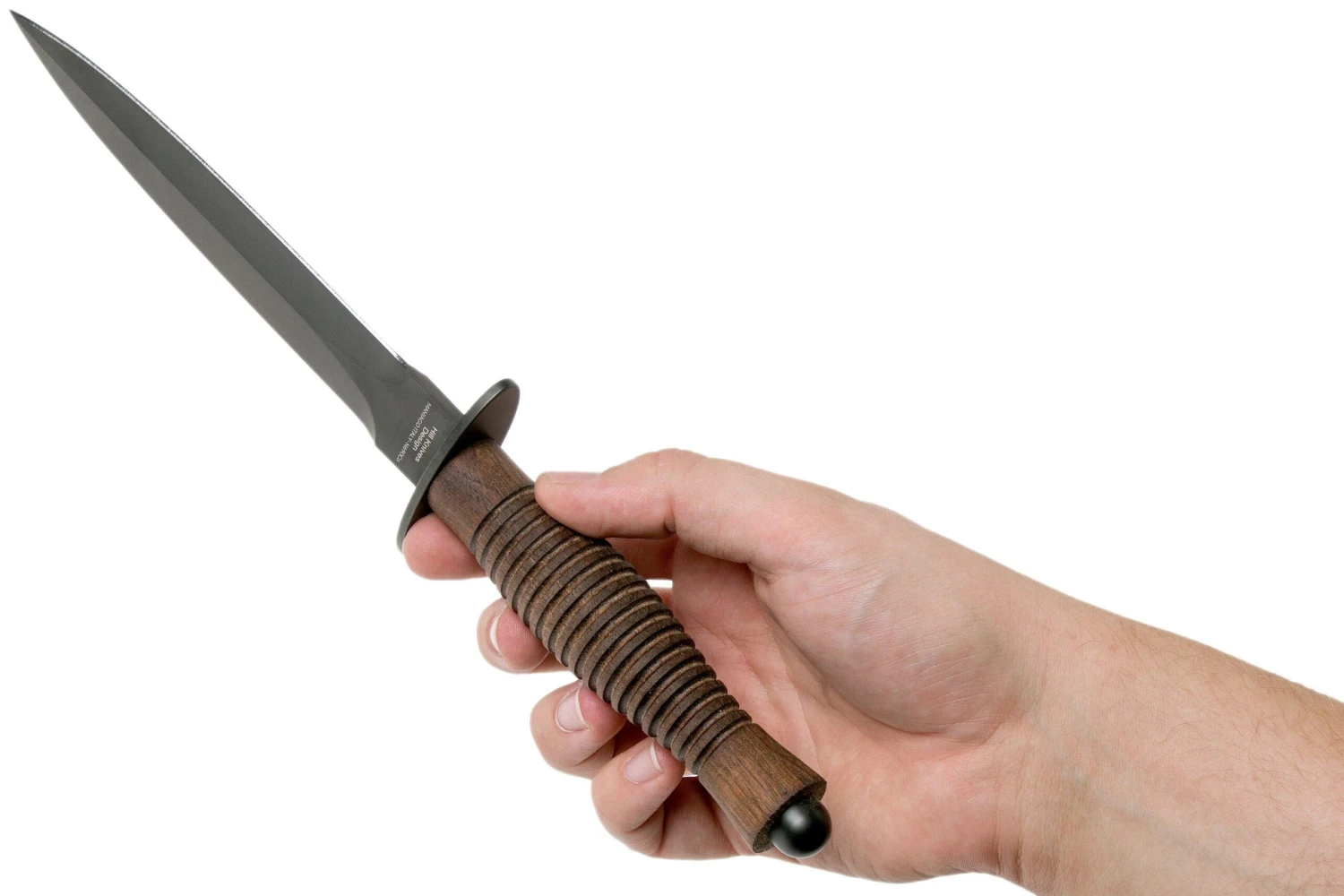 Fox Fairbairn Sykes FX-592WAF Mango De Nogal, Hill Knives Design - Imagen 5