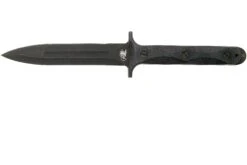 Rick Hinderer EK Dagger O1 Parkerized, Black Micarta Daga De Comando