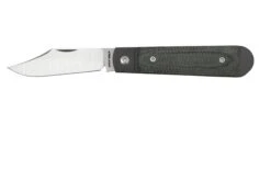 Jack Wolf Big Bro Jack BIGBR-01-BLK Canvas Micarta Black, Navaja