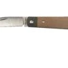 Jack Wolf Laid Back Jack, Natural Canvas Micarta LAIDB-01-NAT Navaja Slipjoint