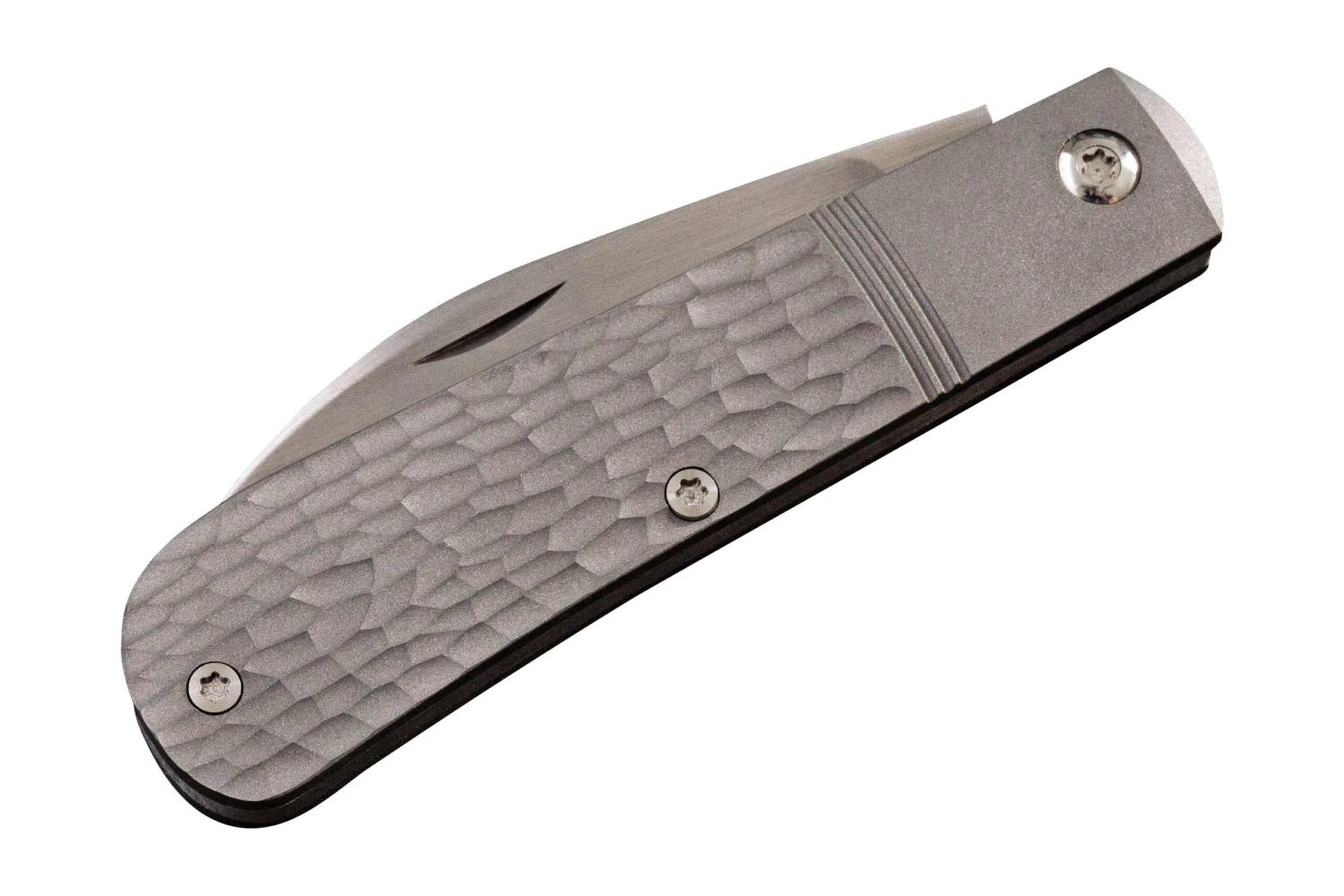 Jack Wolf Laid Back Jack LAIDB-02-TI-JIG Titanium Jigged, Slipjoint Navaja - Imagen 3