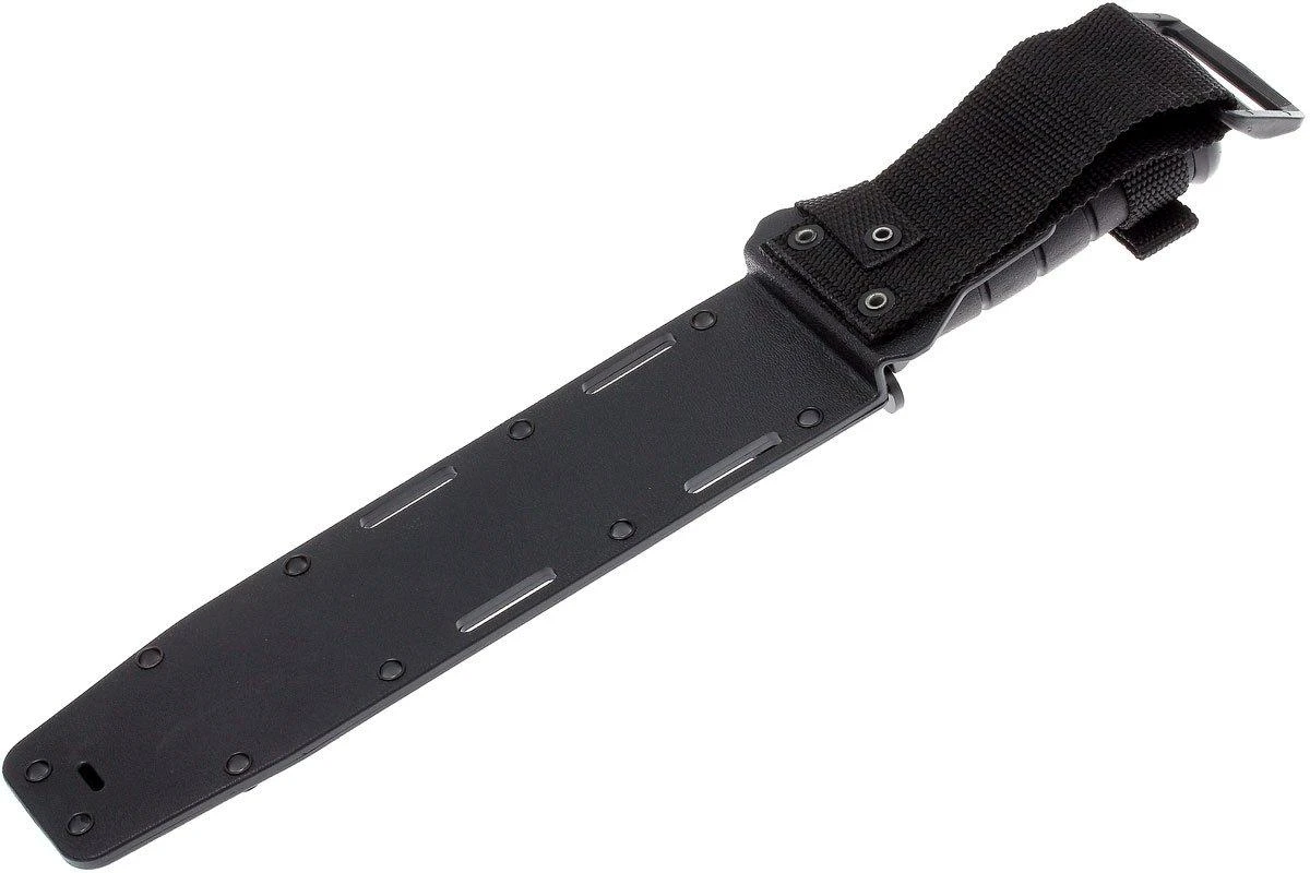 KA-BAR Tanto 1245 Cuchillo De Supervivencia, Parcialmente Dentado, Funda Kydex - Imagen 8
