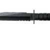 KA-BAR Fighter 1271 Cuchillo Fijo, Parcialmente Dentado, Funda De Kydex