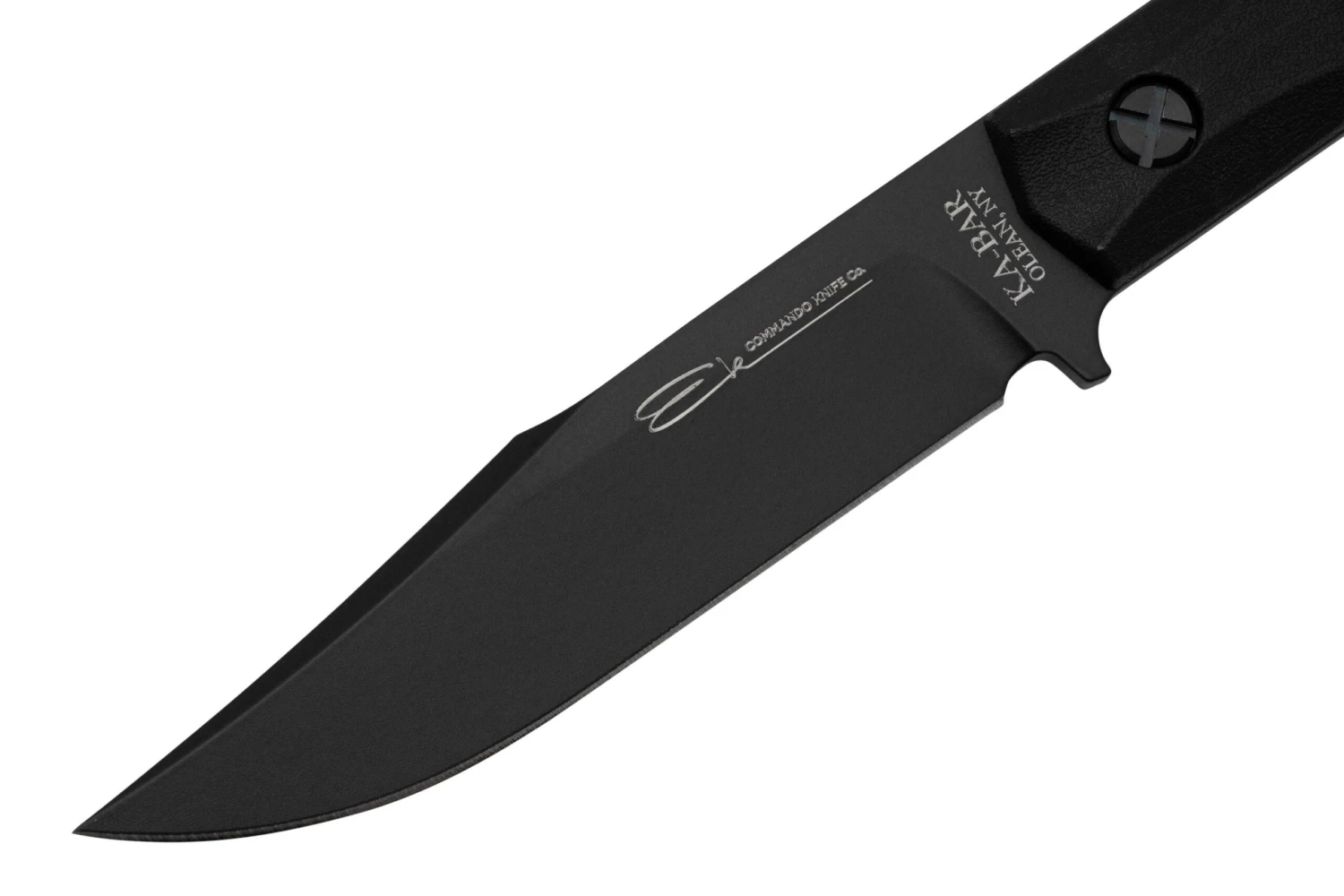 KA-BAR EK Commando Short Clip Point Bowie EK50, Cuchillo Fijo - Imagen 3