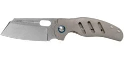 Kizer C01C KI4488A4, S35VN, Titanio, Navaja, Diseño Sheepdog