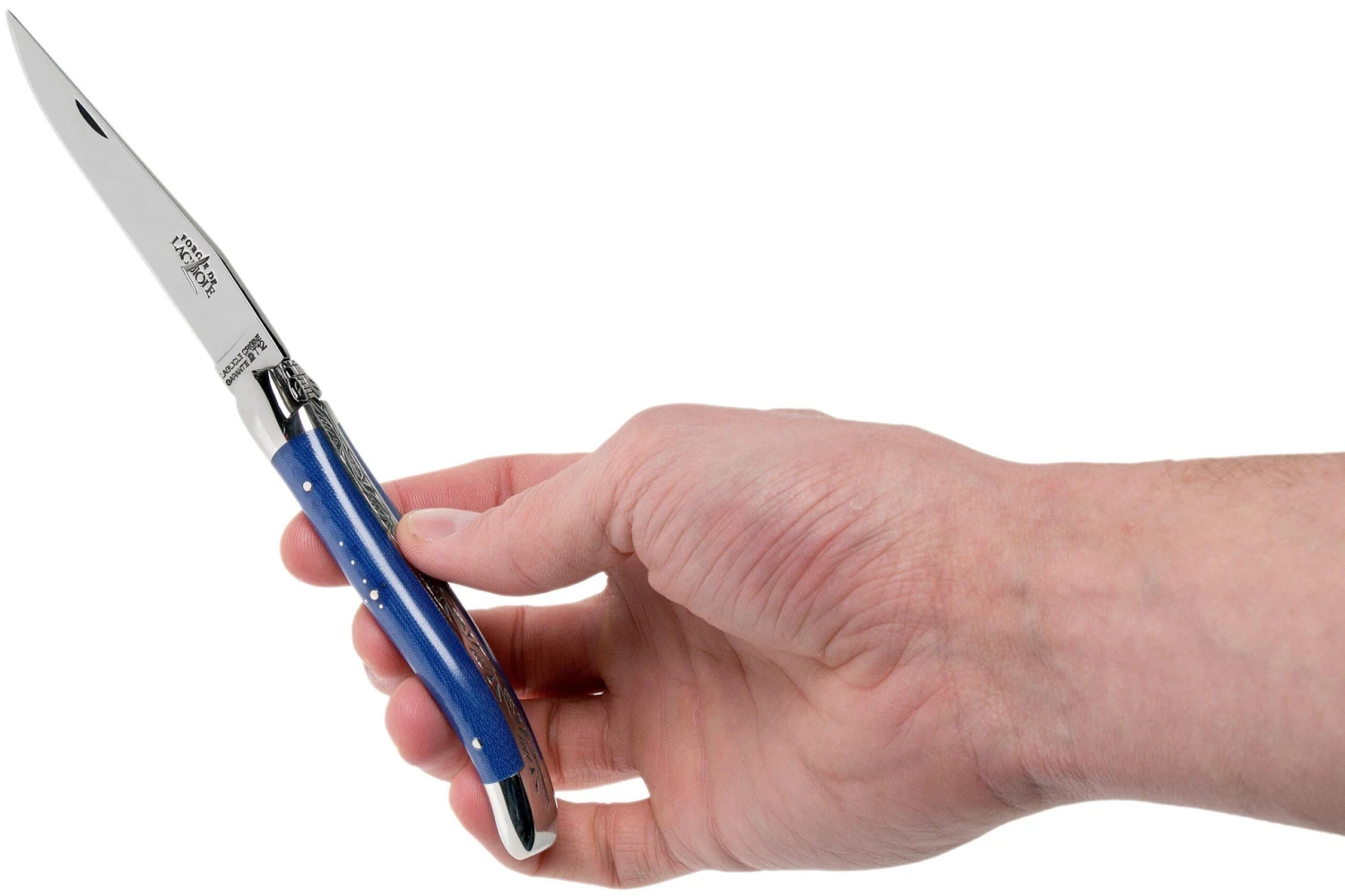 Forge Laguiole 1211INTCBLEB 11cm, Azul Micarta, Navaja Laguiole - Imagen 8